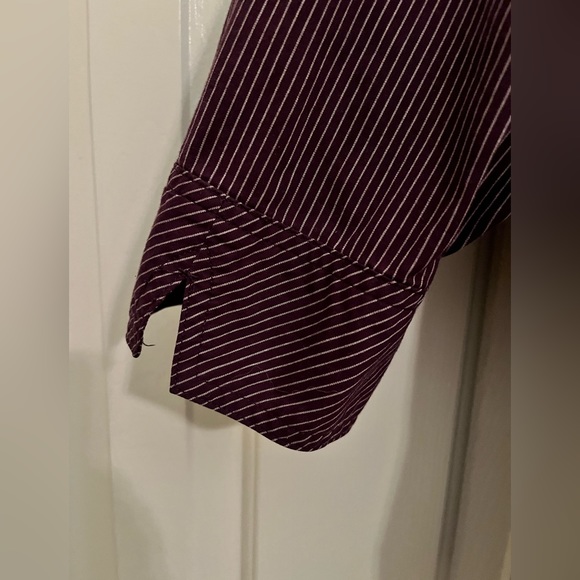 Riders by Lee, 4X, Dark Purple Stripe. Three quarter sleeve - Picture 4 of 4
